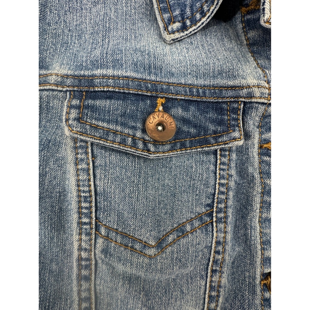 Cavalini Finding Nemo Disney Denim Jacket Blue Medium Wash Womens Size Medium - Picture 10 of 15